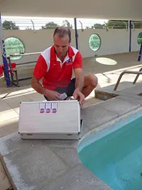 Poolwerx 'The Healthy Pool People' - archival photograph