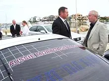 Aussie Mortgage Masters 'Beat the Banks' - archival photograph