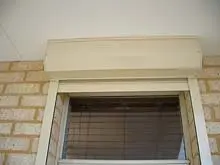 Advanced Window Shutters - archival photograph