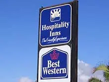 Best Western Hospitality Inn - archival photograph