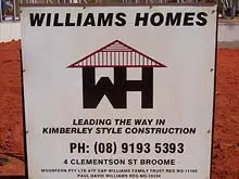 Williams Homes - archival photograph