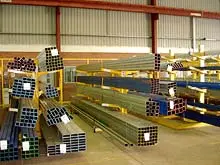 One Steel DuraGal Flooring System - archival photograph