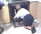 Mrs Mop / Apple Cleaning - archival photograph