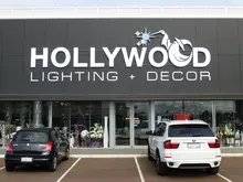 HOLLYWOOD LIGHTING and DECOR - archival photograph