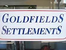Goldfields Settlements - archival photograph
