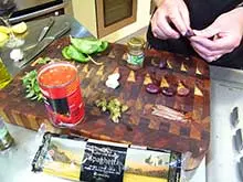 Cooking With Martin Gillespie - Retro Chef - archival photograph