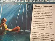 Broadwater at the Batavia Coast Marina - archival photograph