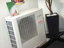 Retravision Fujitsu Reverse Cycle Airconditioning - archival photograph