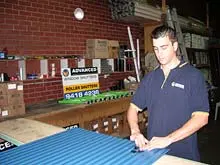Advanced Window Shutters - archival photograph