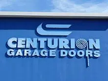 Centurion Garage Doors 'Made using BlueScope Steel' - archival photograph