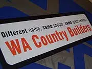 WA Country Builders - archival photograph