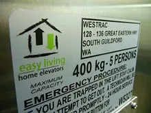 Easy Living Elevators - archival photograph