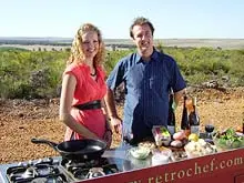 Cooking With Martin Gillespie - Retro Chef - archival photograph