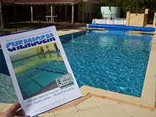 Pool Controls - archival photograph