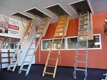 Attix Roof Access - archival photograph