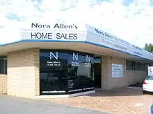 Nora Allen's Home Sales - archival photograph