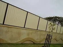 BlueScope Lysaght Neetascreen Fencing - archival photograph