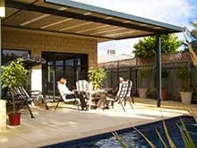 Ausdeck Patio & Roofing Exclusive to Perth Home Improvement Centres - archival photograph