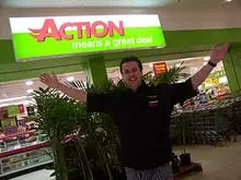 Action Supermarkets - Retro Chef - archival photograph