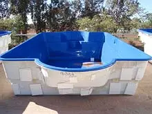 Barrier Reef Pools - archival photograph