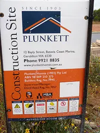 Plunkett Homes - archival photograph