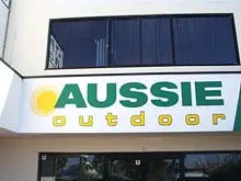 Aussie Outdoor Alfresco Cafe Blinds - archival photograph