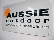 Aussie Outdoor 'Alfresco Café & Patio Blinds' - archival photograph