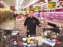 Action Supermarkets - Retro Chef - archival photograph